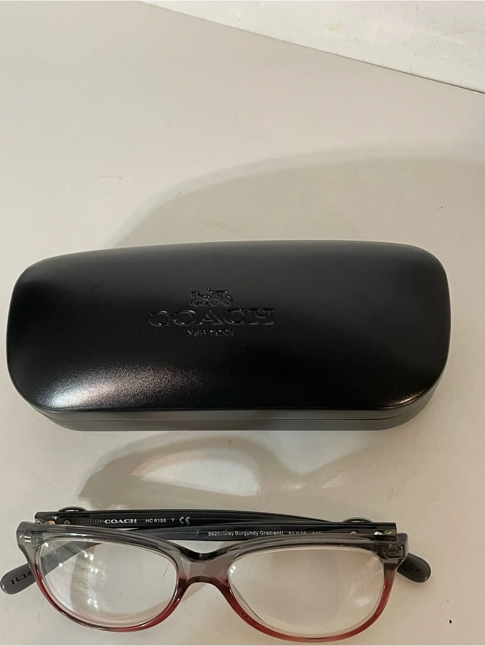 Coach Prescription Glasses and Case